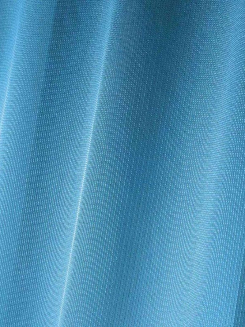 Store droit passants voile sable Pointille Bleu - Kiabi