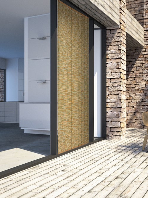 Store en baguettes de roseau avec enrouleur - Kiabi