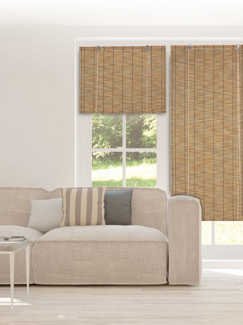 Store en baguettes de roseau avec enrouleur - Kiabi