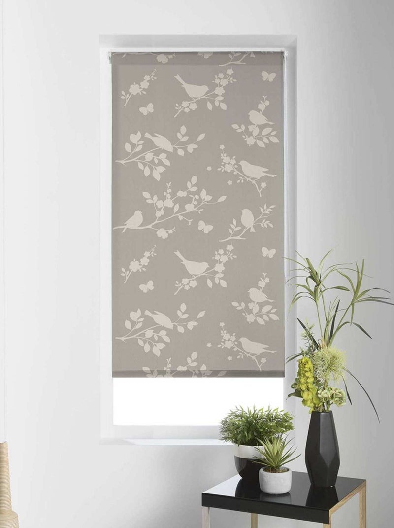 Store enrouleur japonais 60x180 cm Rossignol taupe Multicolore - Kiabi