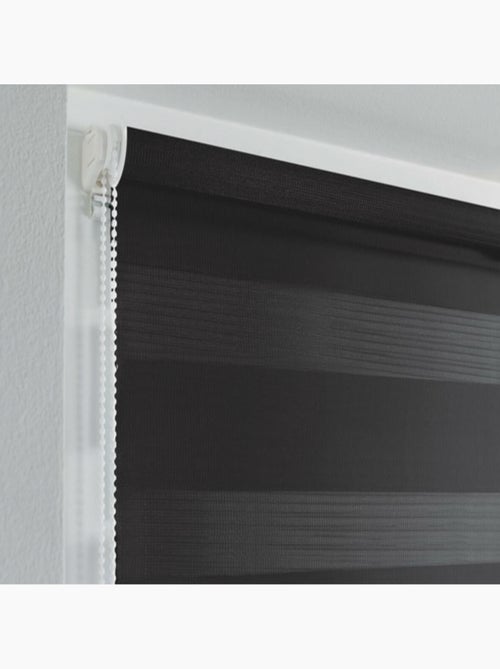Store enrouleur jour et nuit 60 x 180 cm polyester daynight Noir - Kiabi Store enrouleur jour et nuit 60 x 180 cm polyester daynight Noir - Kiabi