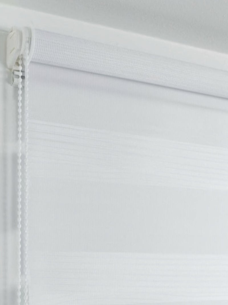 STORE ENROULEUR JOUR ET NUIT POLYESTER DAYNIGHT BLANC Blanc - Kiabi