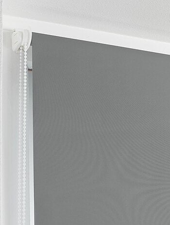 Store enrouleur occultant 90x180 cm gris