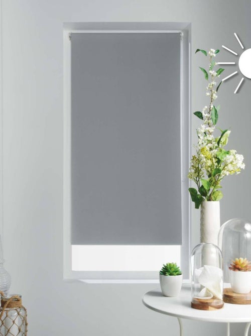 Store enrouleur occultant 90x180 cm gris - Kiabi