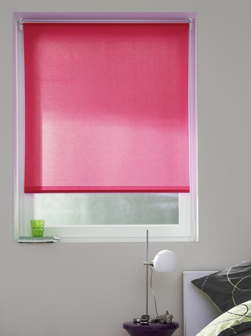 Store enrouleur tamisant à chainette Rose framboise - Kiabi
