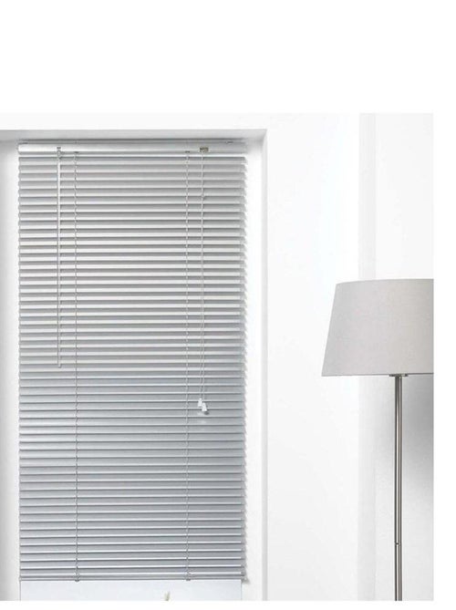 Store vénitien à lamelles 60x130 cm aluminium argent - Kiabi