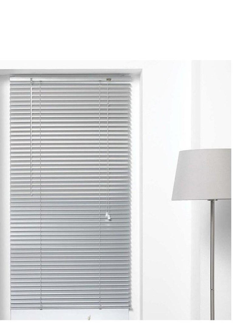 Store vénitien à lamelles 60x130 cm aluminium argent Gris - Kiabi