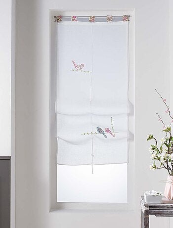 Store Voilage liberty birds 60 x 150 cm