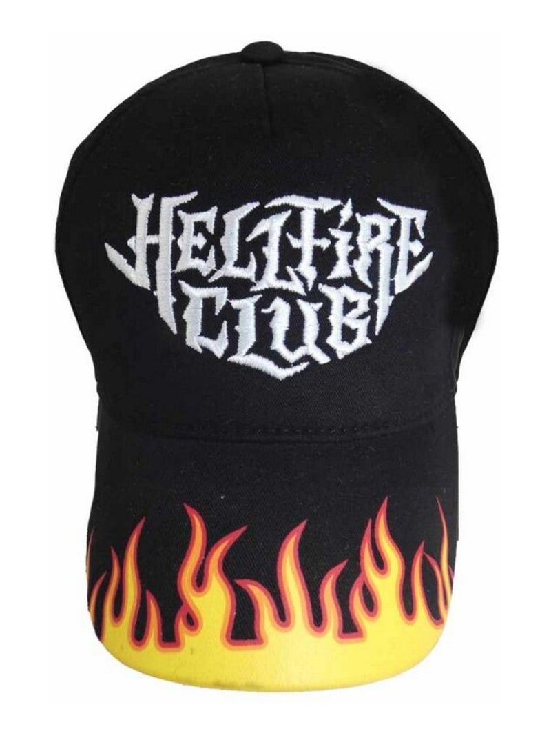 Stranger Things - Casquette de baseball HELLFIRE CLUB Noir - Kiabi
