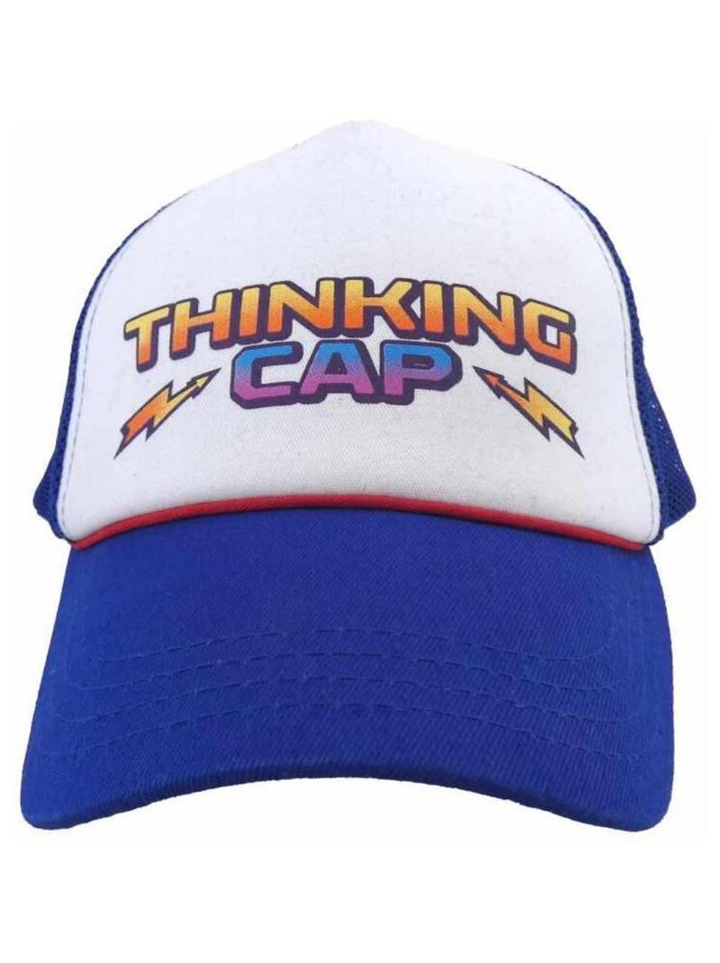 Stranger Things - Casquette de baseball THINKING Blanc Bleu - Kiabi
