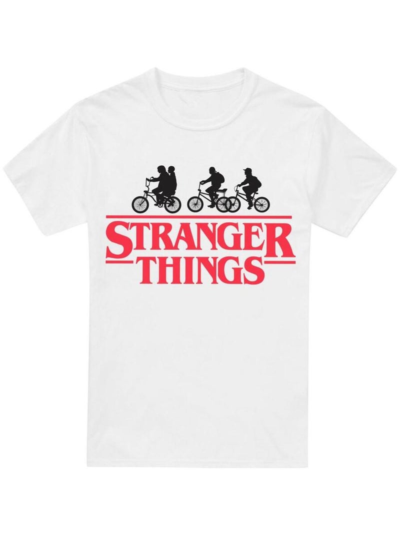 Stranger Things - T-shirt Blanc - Kiabi