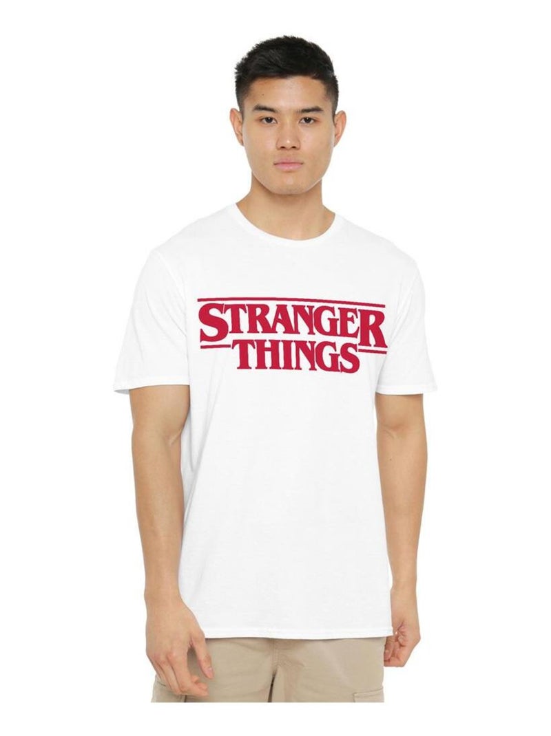 Stranger Things - T-shirt Blanc - Kiabi