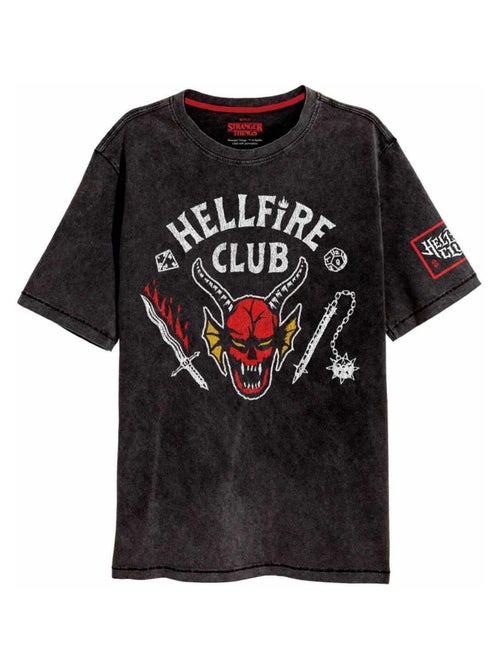 Stranger Things - T-shirt HELLFIRE CLUB - Kiabi