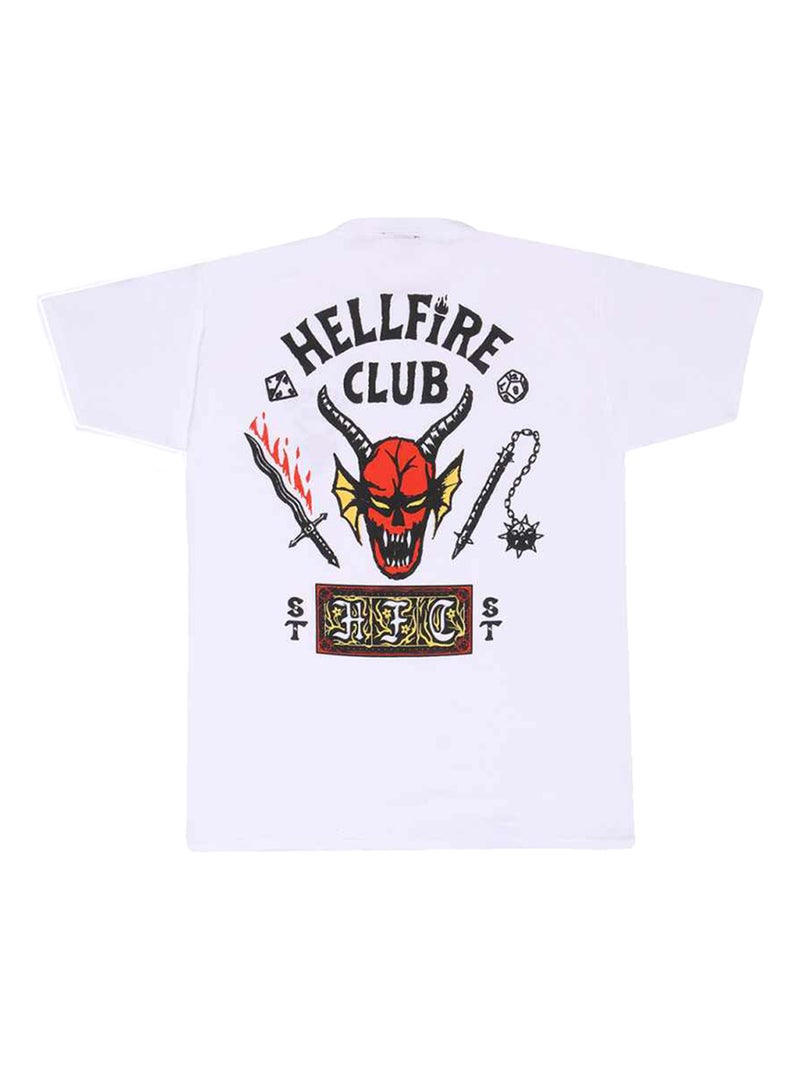 Stranger Things - T-shirt HFC Blanc - Kiabi