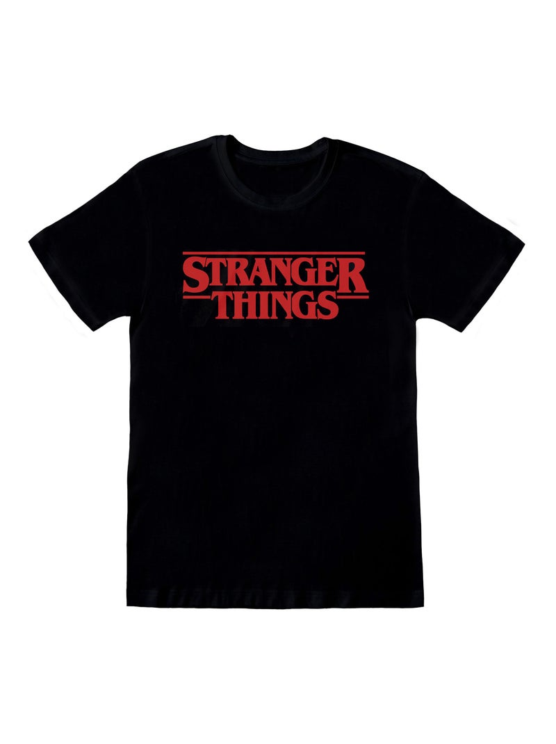 Stranger Things - T-shirt Noir - Kiabi