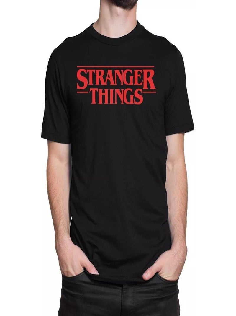 Stranger Things - T-shirt Noir - Kiabi