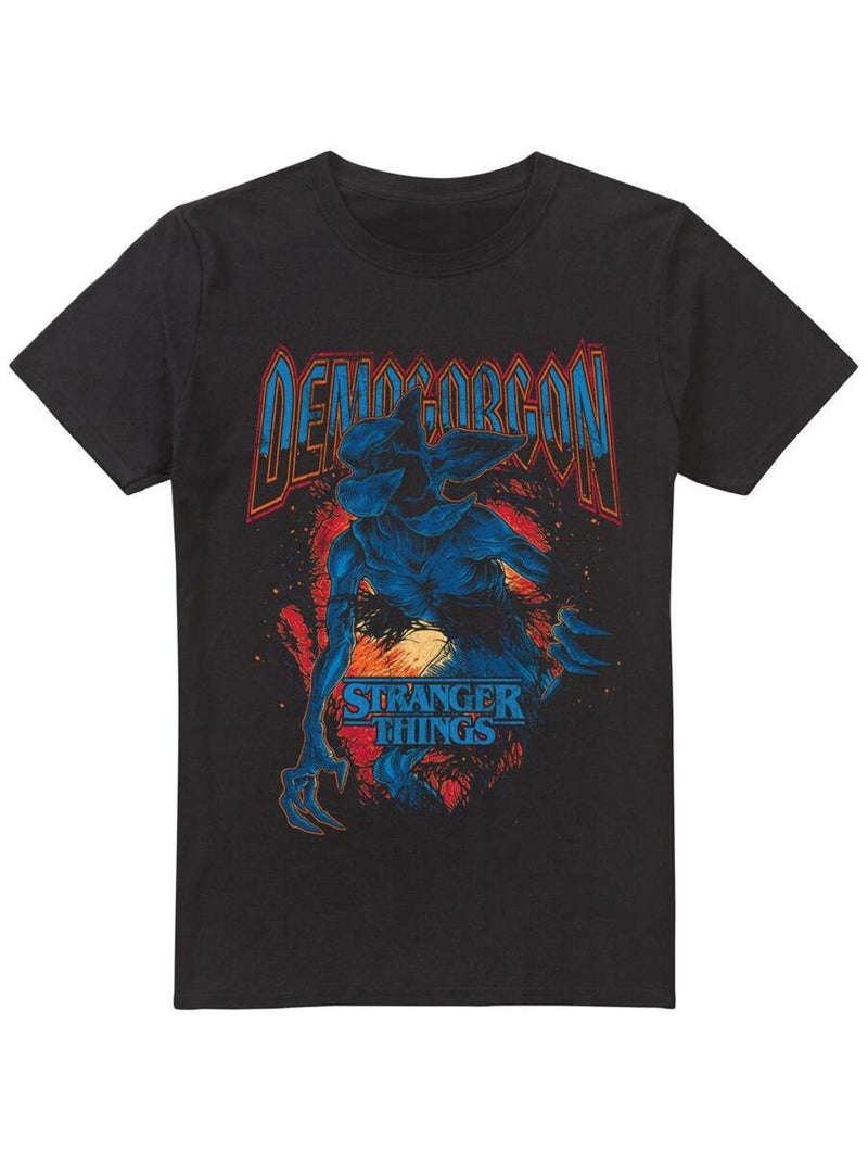 Stranger Things - T-shirt Noir - Kiabi