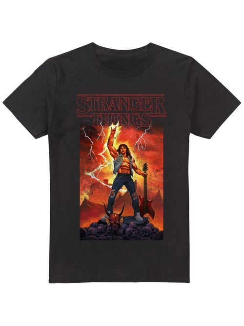 Stranger Things - T-shirt ROCK OF EDDIE MUNSON - Kiabi