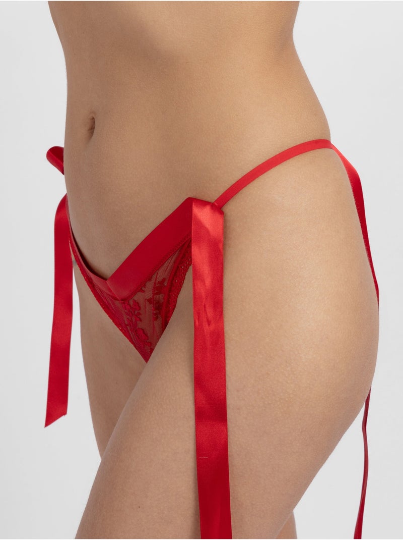 String à ruban – Dorina Rouge - Kiabi