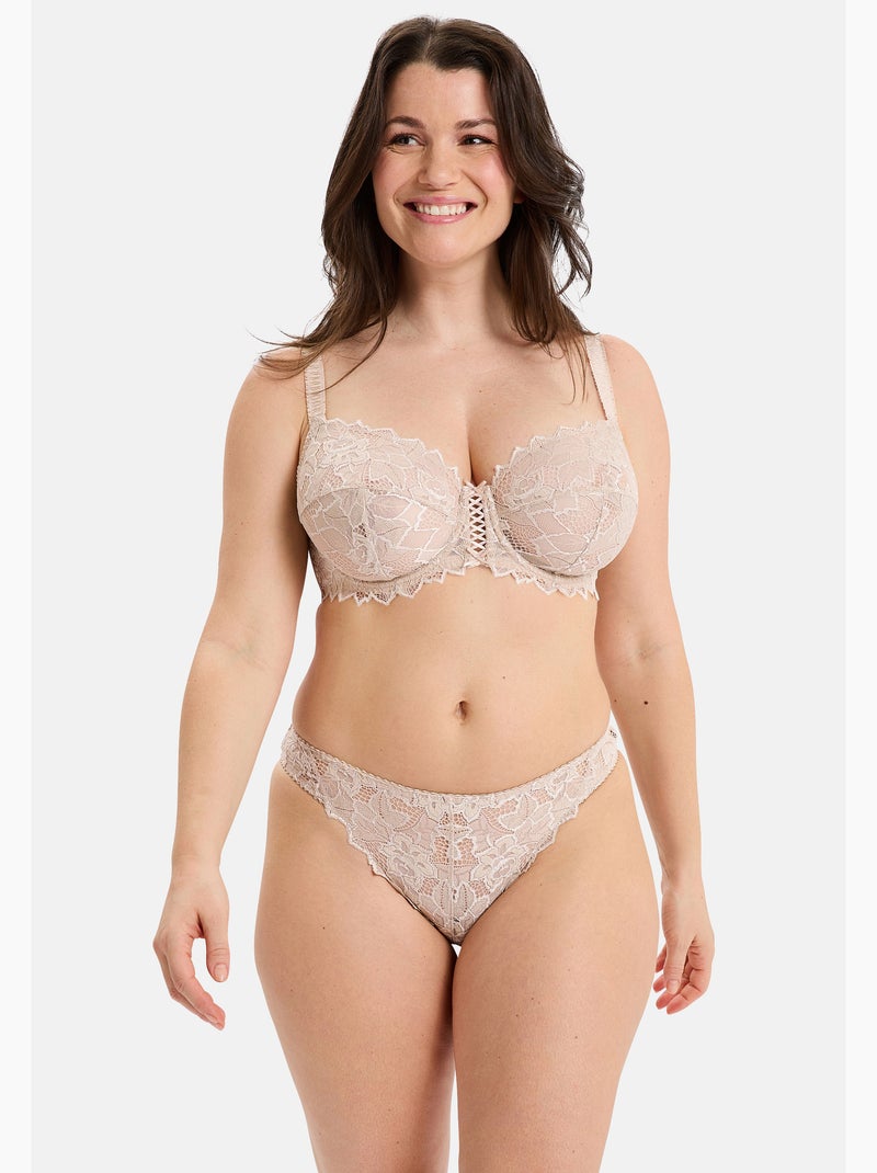 String arum sans complexe lingerie Beige - Kiabi