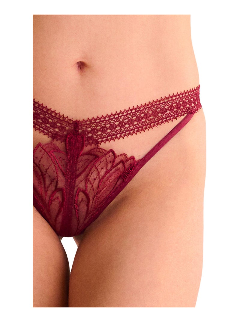 String bikini ouvert ADVENTURE Bordeaux - Kiabi