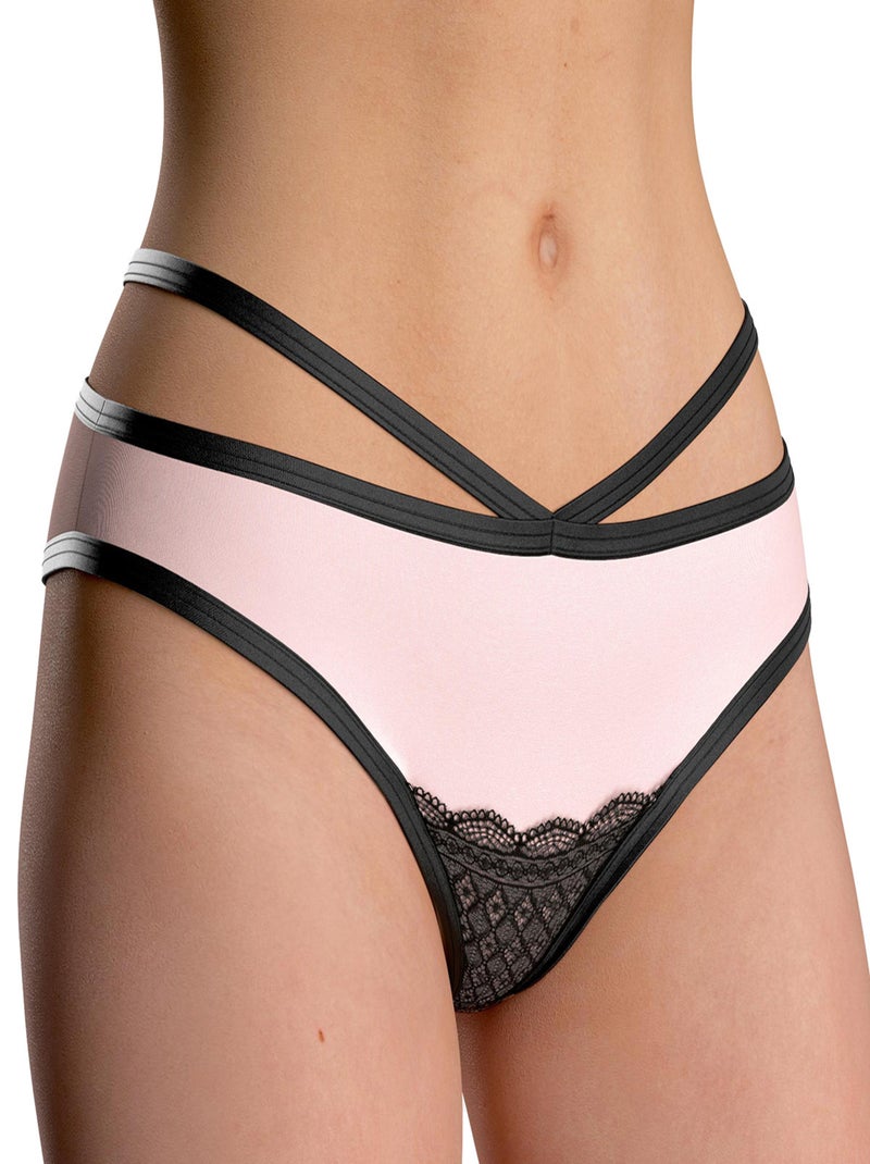 String brésilien en lyocell Lover Rose - Kiabi