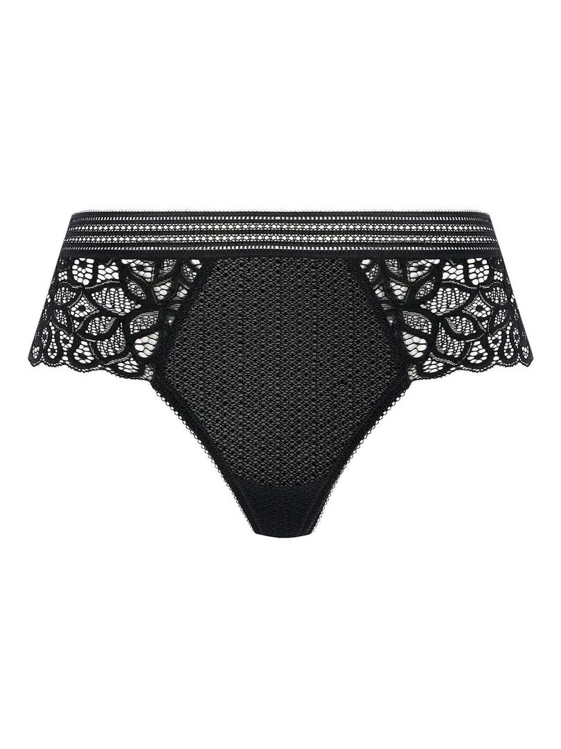 String Ficelle Résille Grande Taille Ohyeahlady - Dentelle Sensuelle, Gousset Coton, Modèle T-Back Bikini