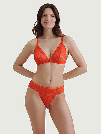 String dentelle florale transparente Art Flower
