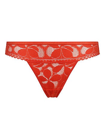 String dentelle florale transparente Art Flower