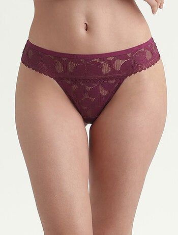 String dentelle florale transparente Art Flower