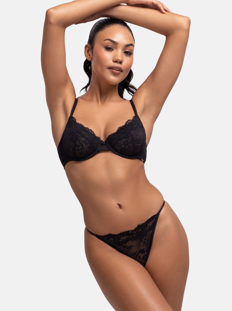 String d'origine Dorina Noir - Kiabi