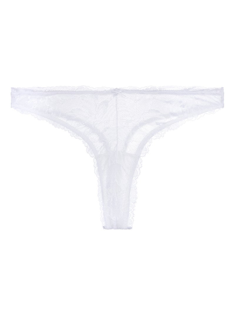 String en dentelle parfait Dorina Blanc - Kiabi