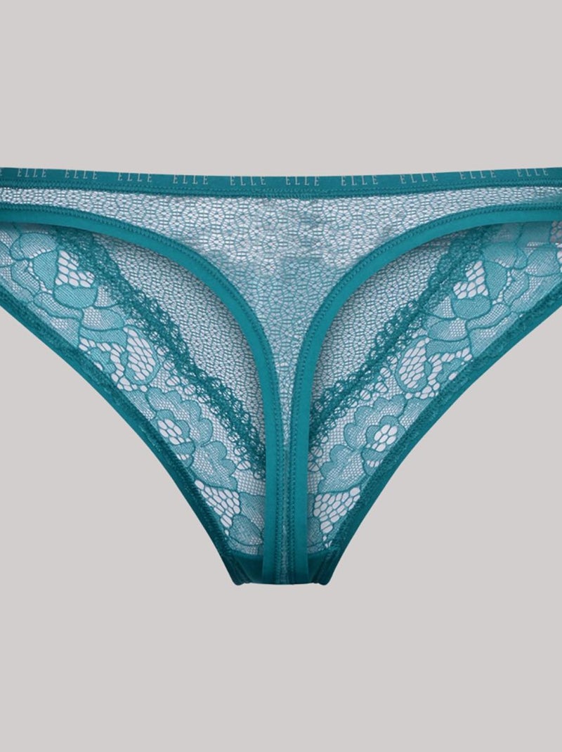 String femme 24/7 Lace ELLE Vert - Kiabi