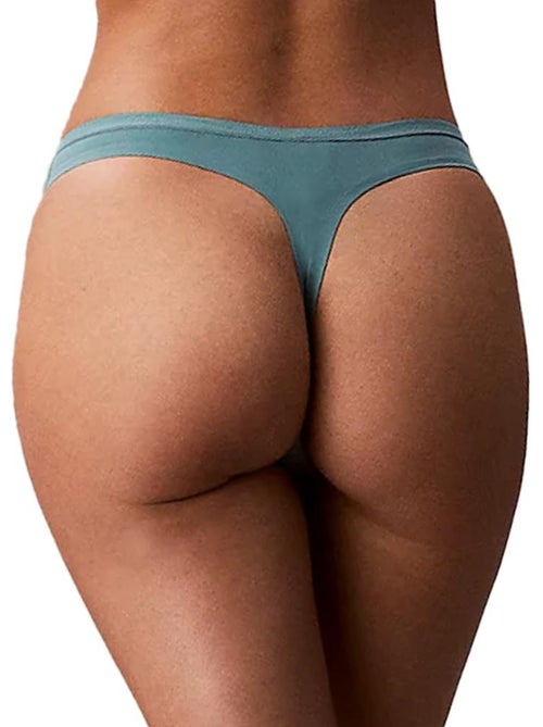 String Femme Calvin Klein Jeans Thong - Kiabi String Femme Calvin Klein Jeans Thong - Kiabi