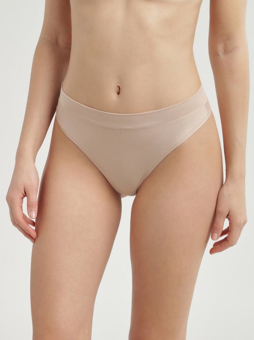 String femme en coton modal Comfort Collection - Kiabi
