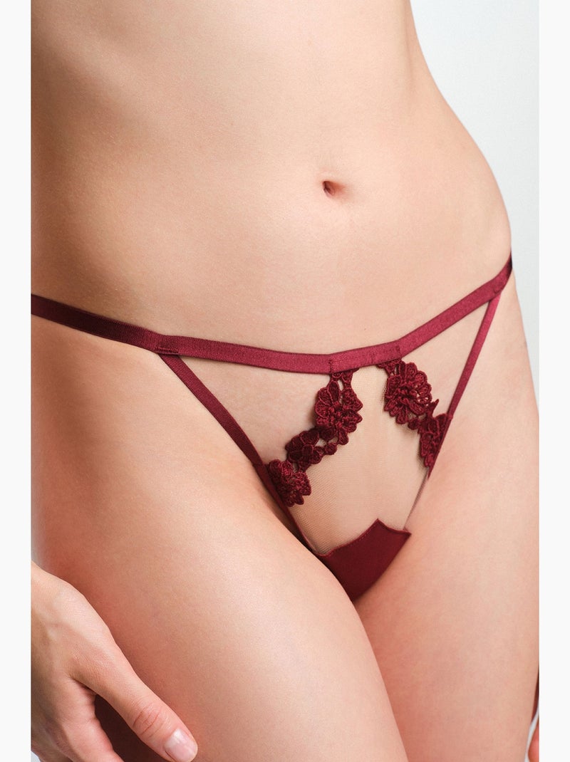 String femme olea penti Rouge bordeaux - Kiabi