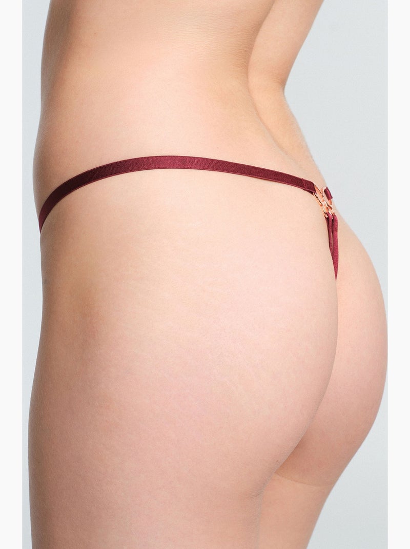 String femme olea penti Rouge bordeaux - Kiabi