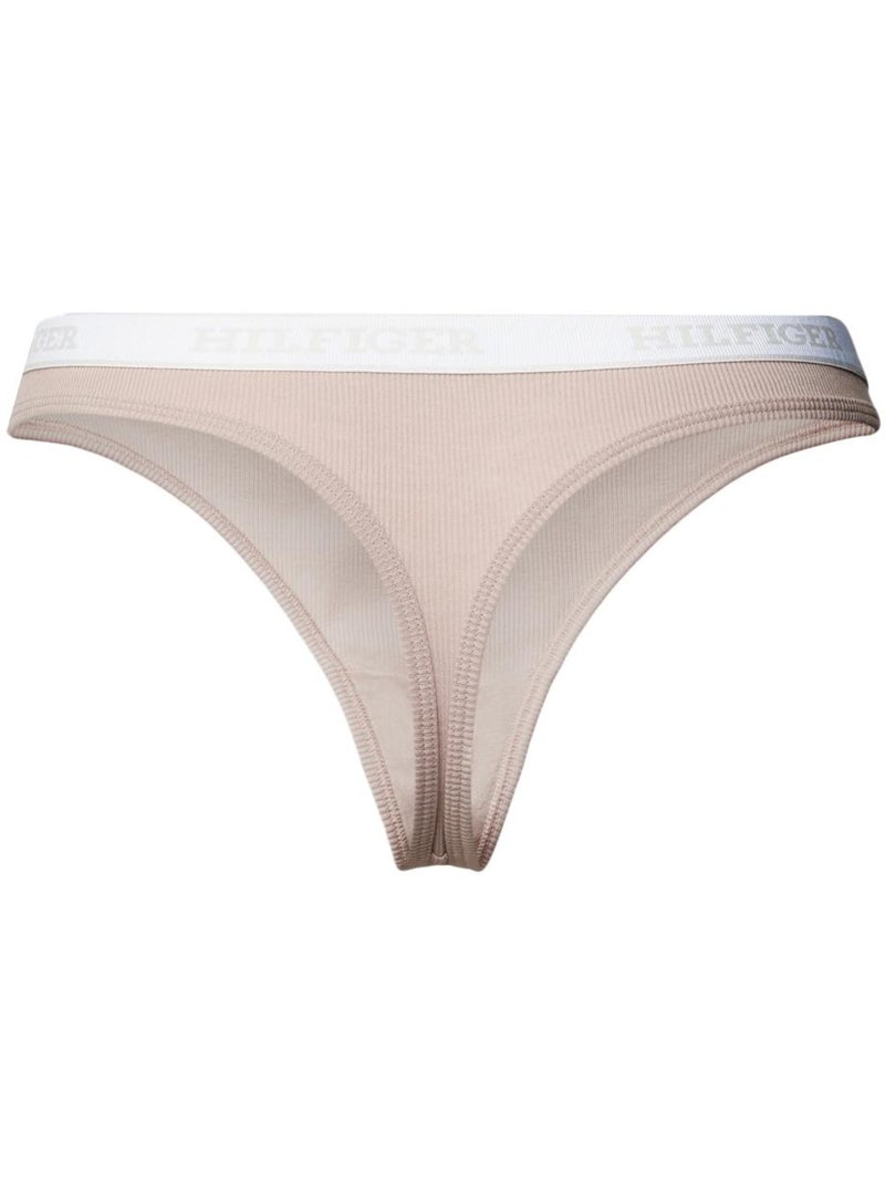 String Femme Tommy Hilfiger Beige - Kiabi