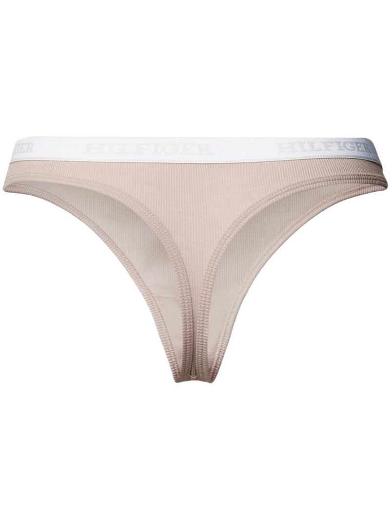 String Femme Tommy Hilfiger Beige - Kiabi