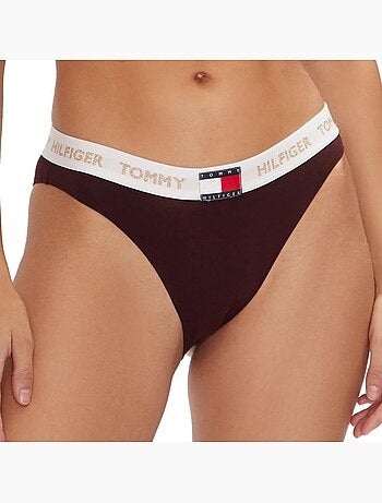 String Femme Tommy Hilfiger Burgundy