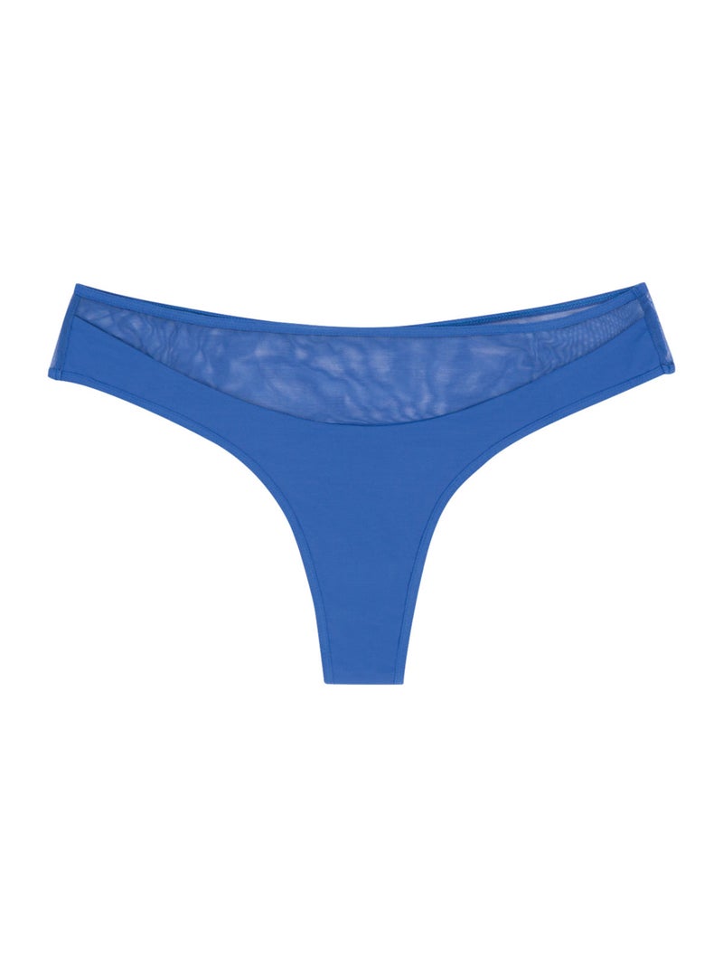 String femme Tulle Athena Bleu - Kiabi