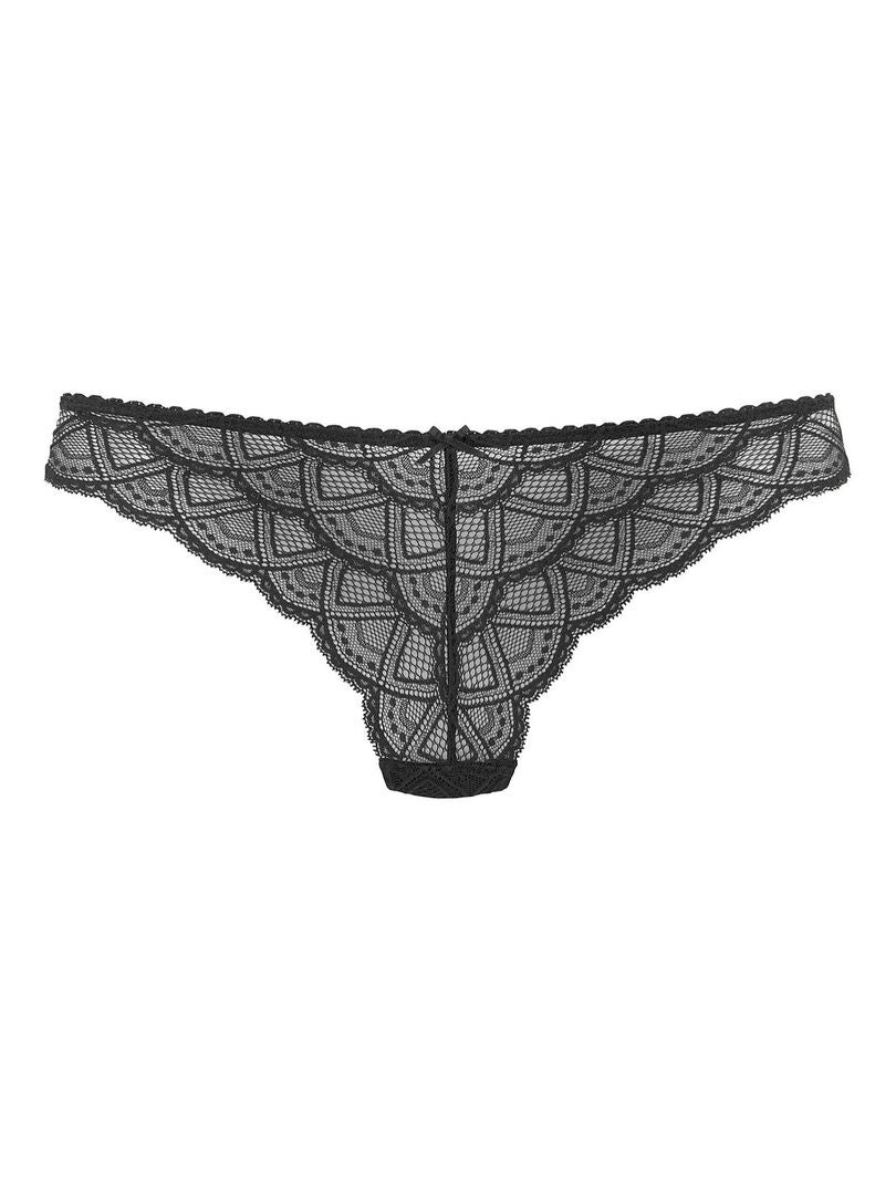 String Mirabella - Noir - Kiabi - 27.90€