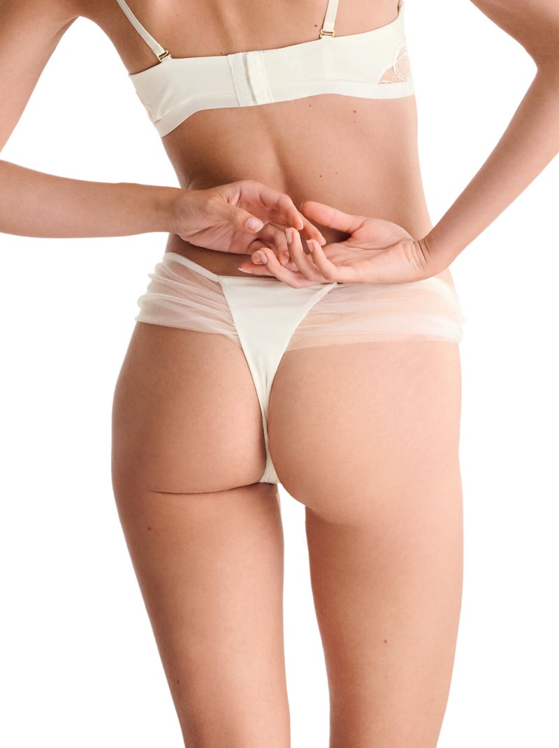 String MIRACLE MARIAGE Ecru - Kiabi