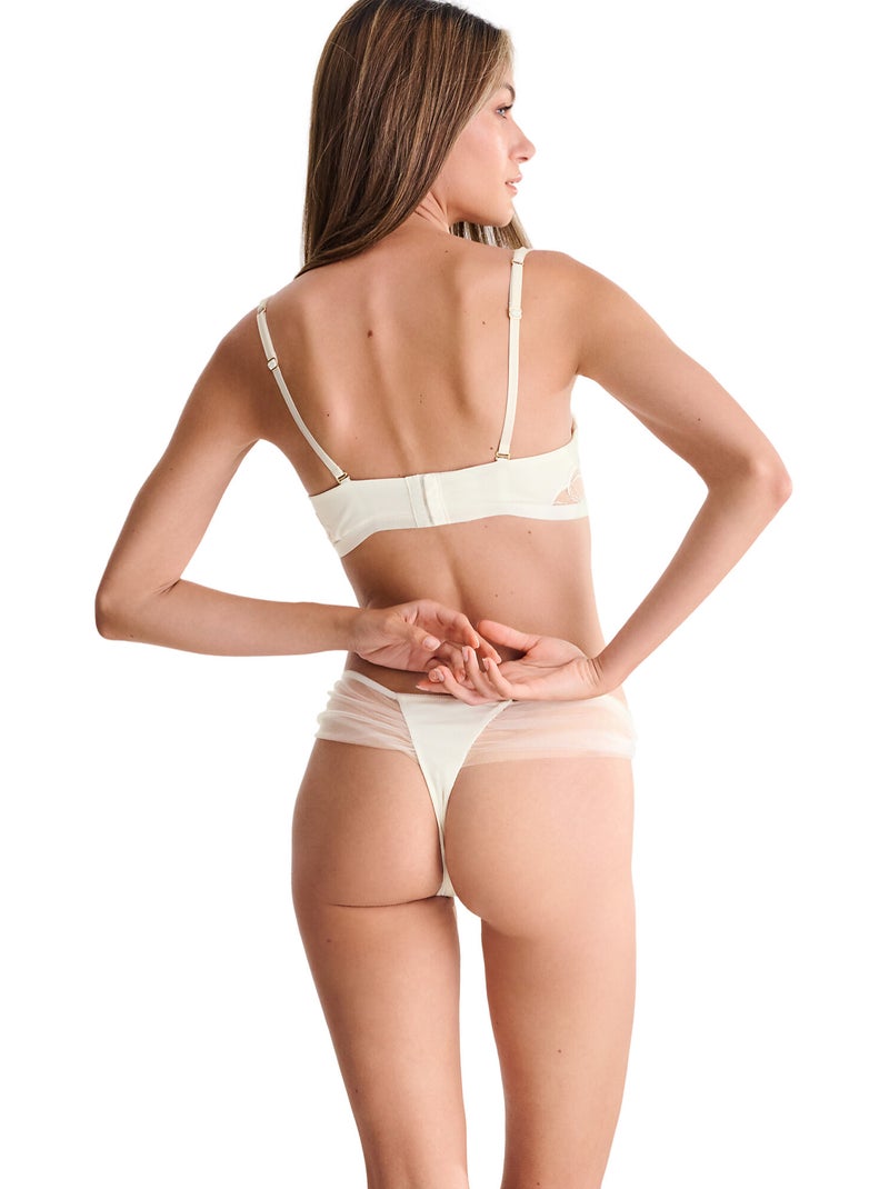 String MIRACLE MARIAGE Ecru - Kiabi