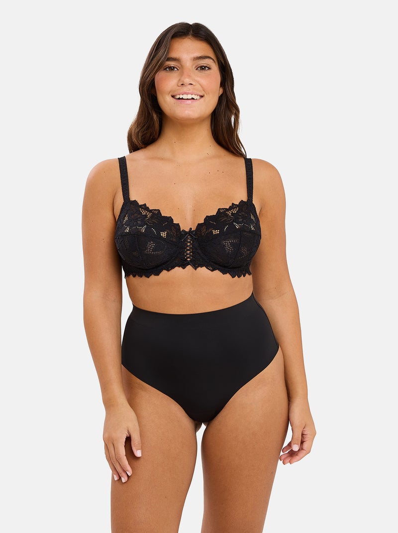String perfect touch sans complexe lingerie Noir - Kiabi