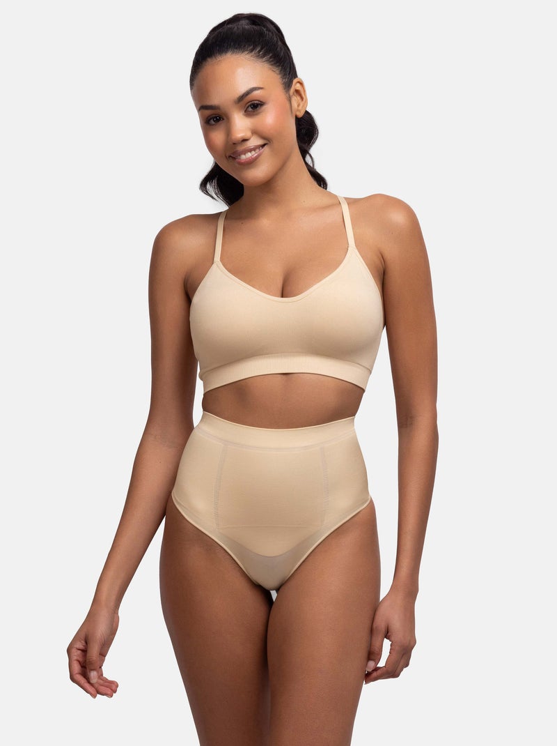String sculpté absolute sculpt Dorina Beige - Kiabi
