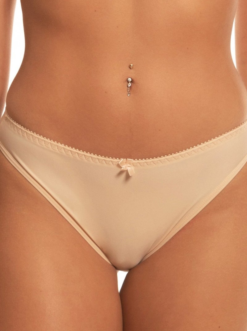 String seconde peau Synergie Beige - Kiabi