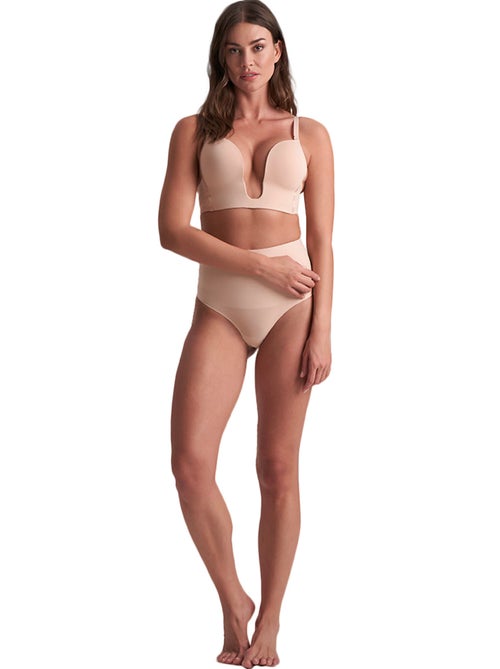String shapewear taille haute gainée - Kiabi