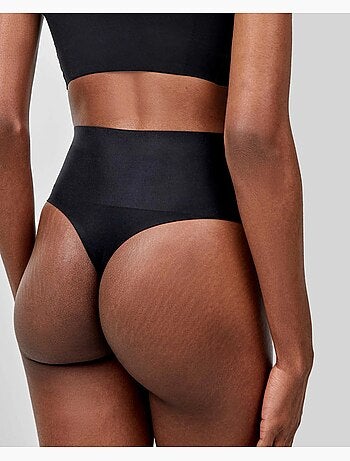 String taille haute gainant sans coutures à effet réducteur