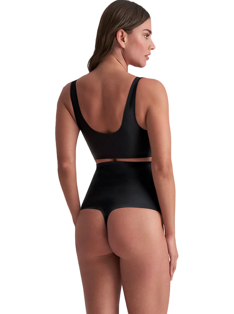 String taille ultra haute invisible Noir - Kiabi